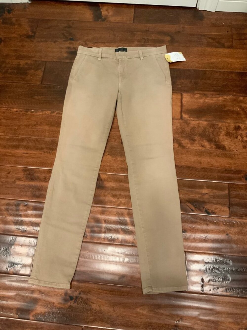 Vince Beige Khaki Chino Skinny Leg Pants, Size 27